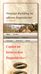 Mobile Screenshot of doppeldecker-rundflug.com